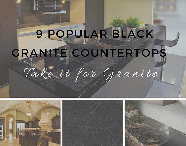 Take It For Granite 9 Popular Black Granite Countertops Msi Blog