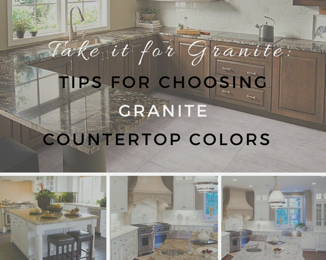 Take It For Granite Tips For Choosing Granite Countertop Colors