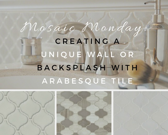 Creating A Unique Wall Or Backsplash With Arabesque Tile Msi Blog