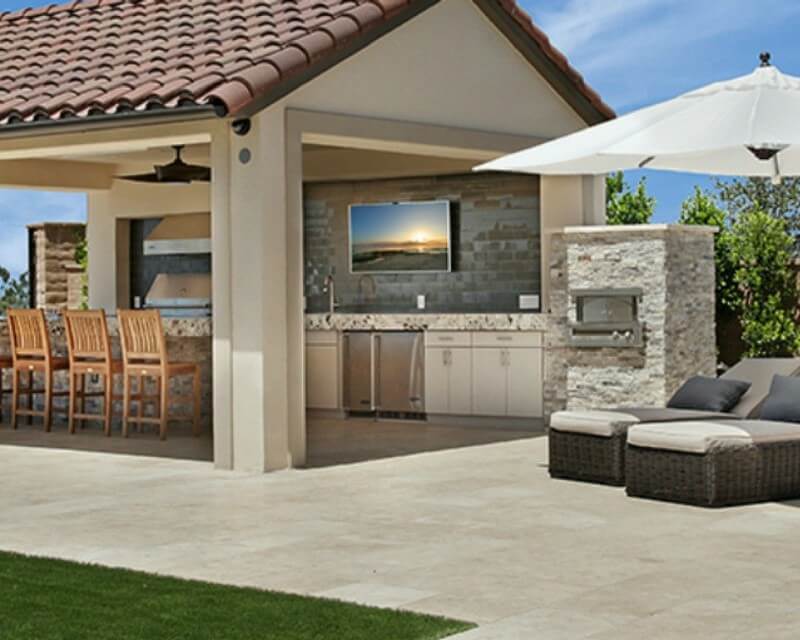 are travertine tiles and pavers