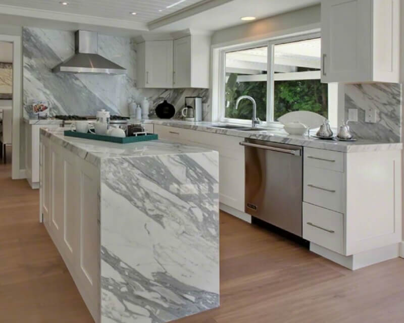 Cultured Marble And Quartz Countertops Natural Marble Double Takes