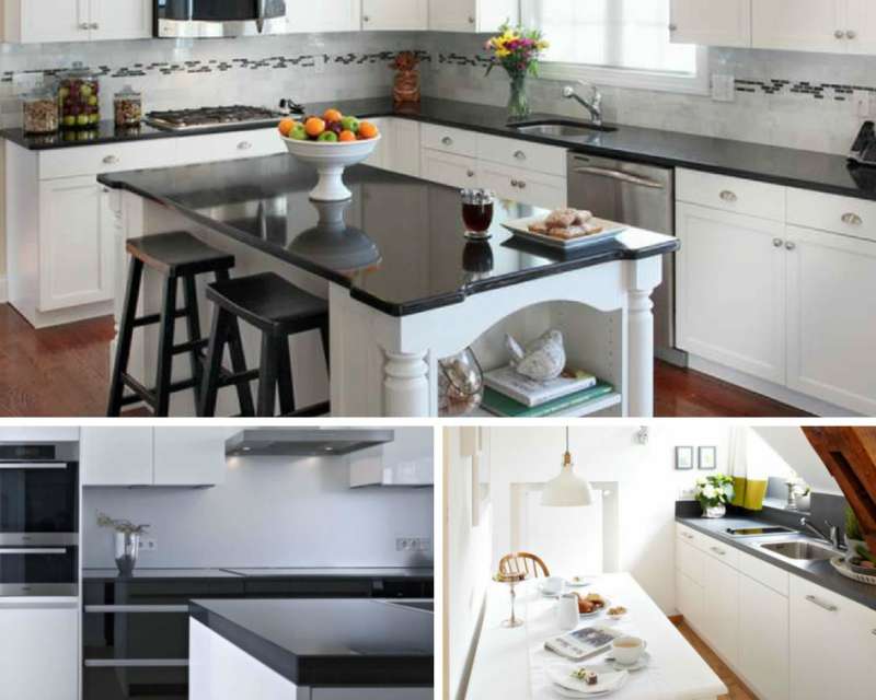 How To Perfectly Pair Dark Quartz Countertops With Lighter Elements
