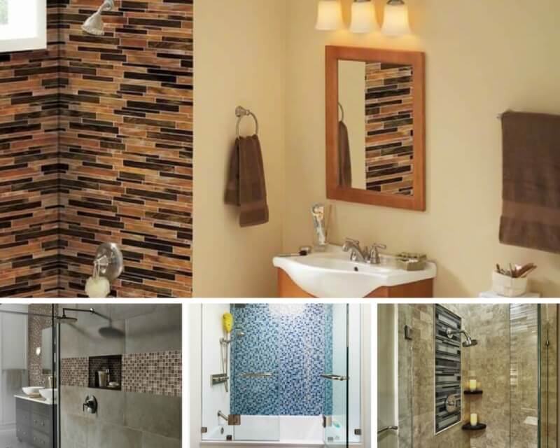 China Glazed Polished Ceramic Floor Wall Tile For Bathroom And